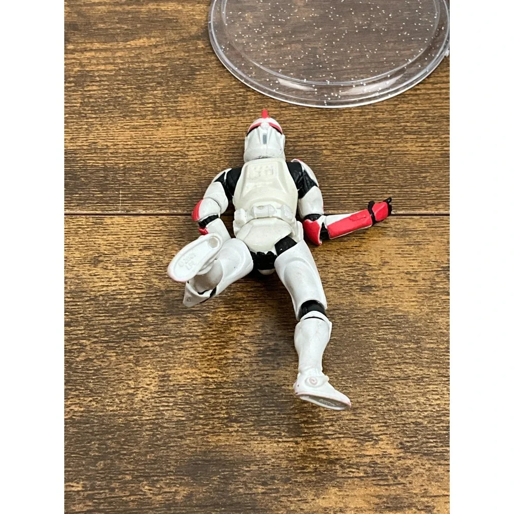 Star Wars Clone Trooper Figure 2001 Hasbro Red Markings 3.75